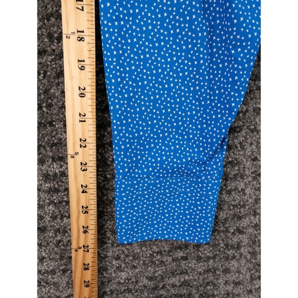 Peter Millar Shirt Mens XL Blue Star Pattern Summer Comfort Performance Golf - Picture 8 of 11